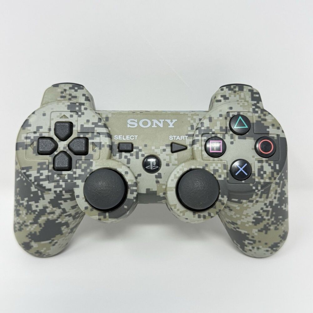 Sony PS3 DualShock 3 Controller Urban Camo CECHZC2U A2 Tested